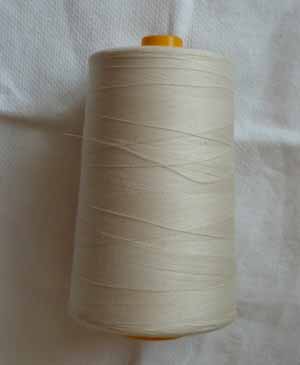 sewing thread creme
